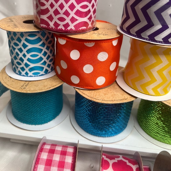17 Rolls of Hobby Lobby Ribbon - Picture 7 of 7